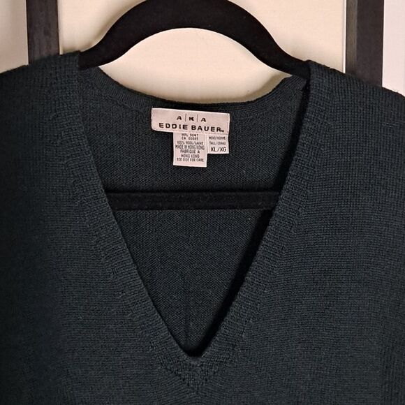 Eddie Bauer mens wool sweater - Picture 3 of 9